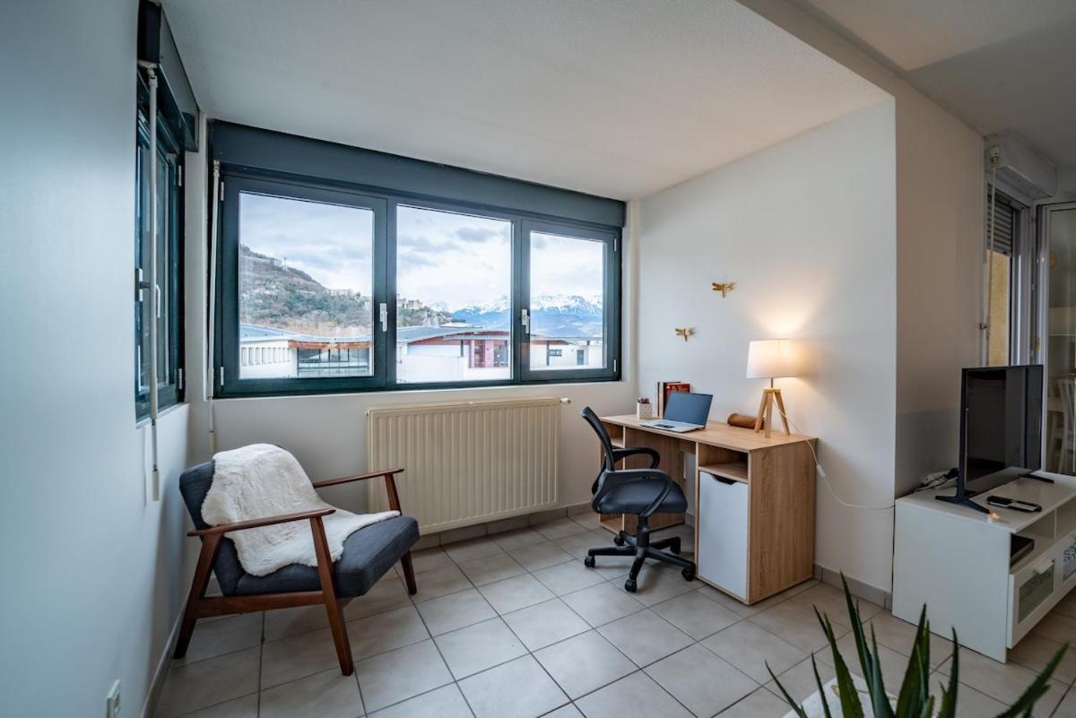 Standing Europole, Garage Prive, Calme, Netflix Apartment Grenoble Ngoại thất bức ảnh