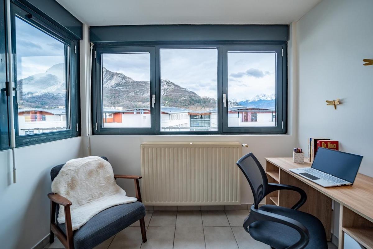 Standing Europole, Garage Prive, Calme, Netflix Apartment Grenoble Ngoại thất bức ảnh